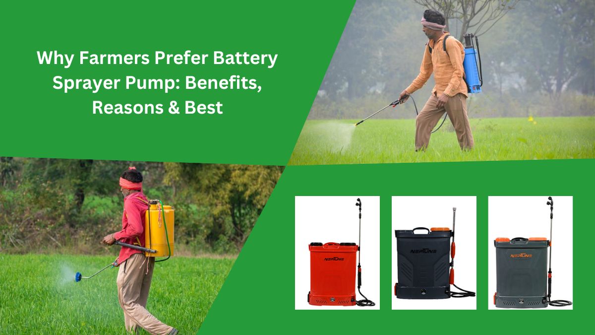 Battery Sprayer Pump