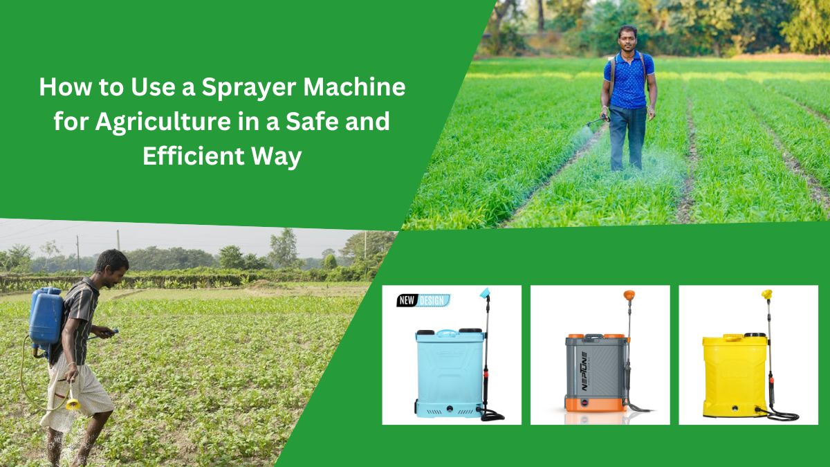 Sprayer Machine for Agriculture