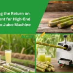 Sugarcane Juice Machine